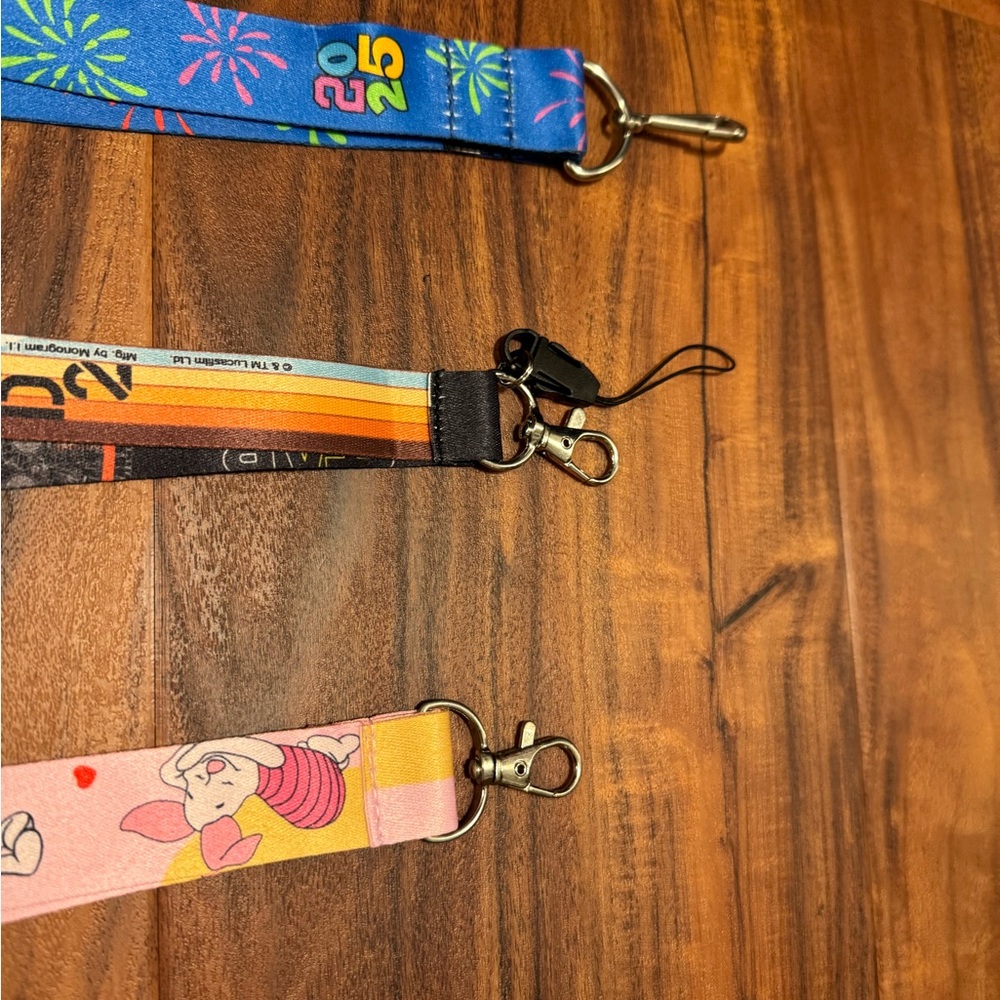 Three New Disney Lanyards Pin Trading - Picture 2 of 3